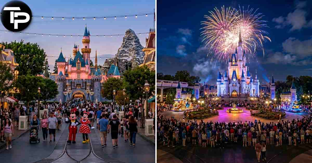 what's the difference in disneyland and disney world​