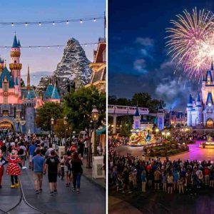 what's the difference in disneyland and disney world​